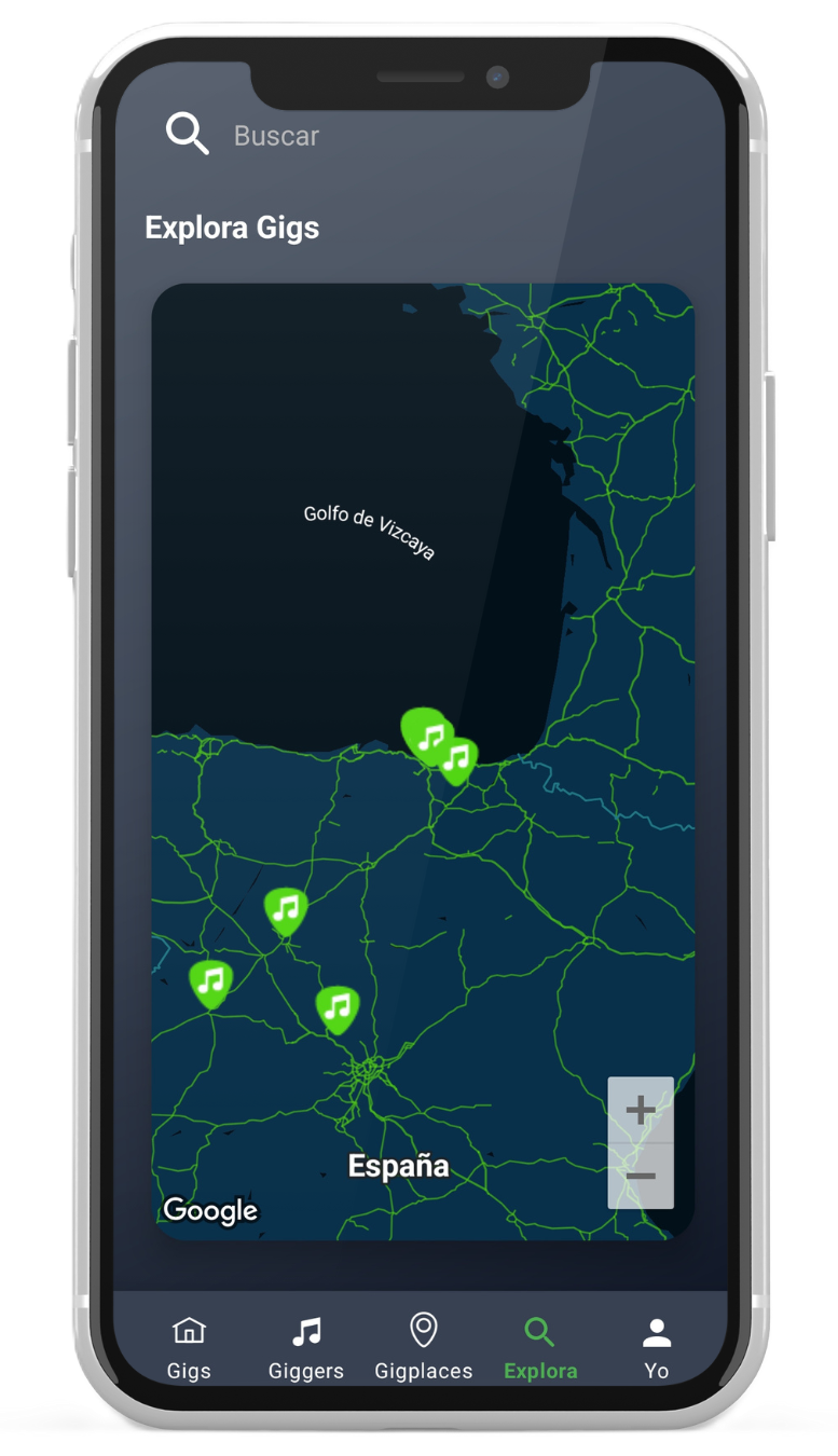 Vista previa 3 de la app Gigtonic