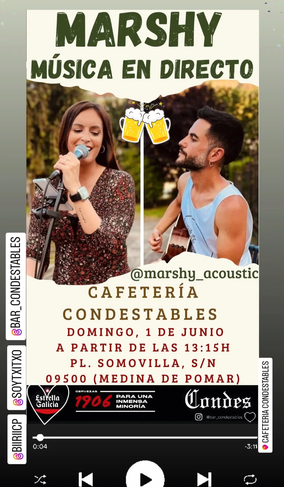 Concierto CONDESTABLES