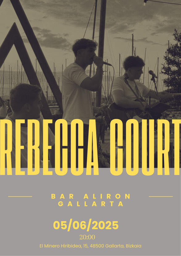 Rebecca Court en Bar Aliron