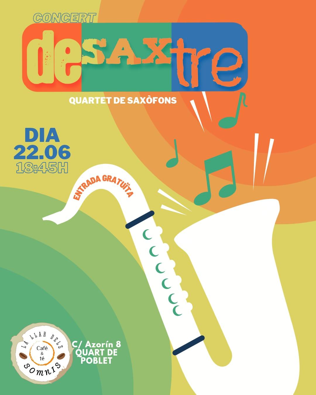 deSAXtre CONCERT. QUARTET DE SAXÒFONS