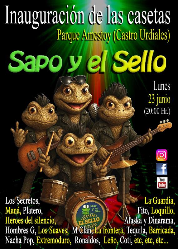 Inauguración de las casetas
