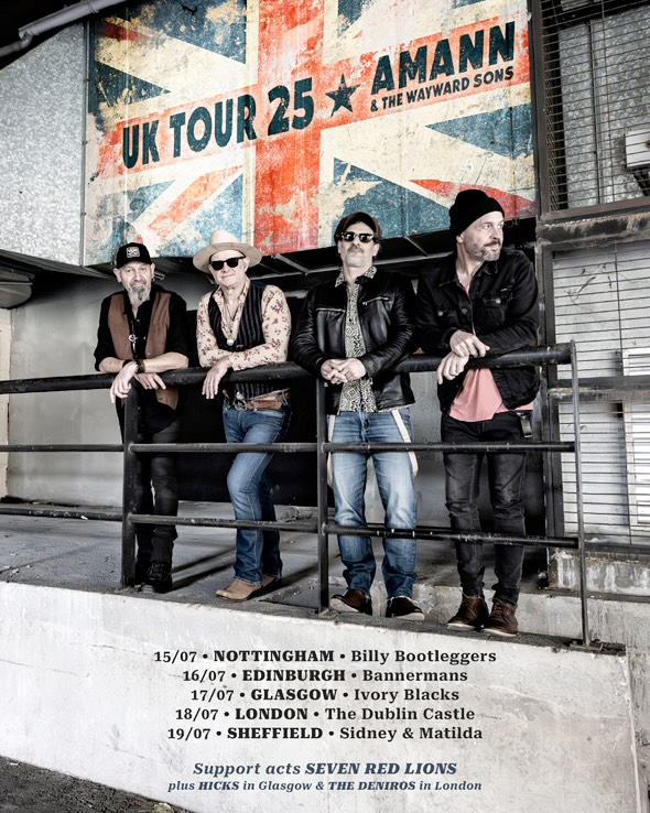 Amann & The Wayward Sons en Sheffield! ⚡️