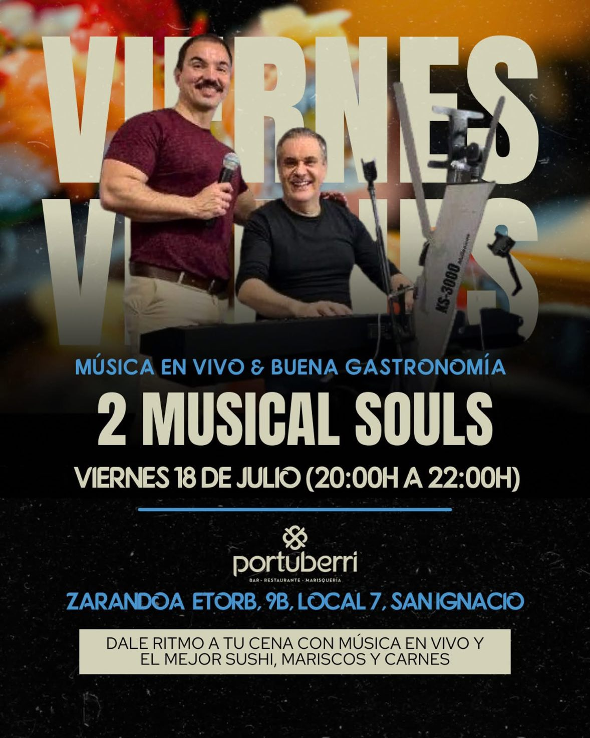 2 Musical Souls en PortuBerri 🎶