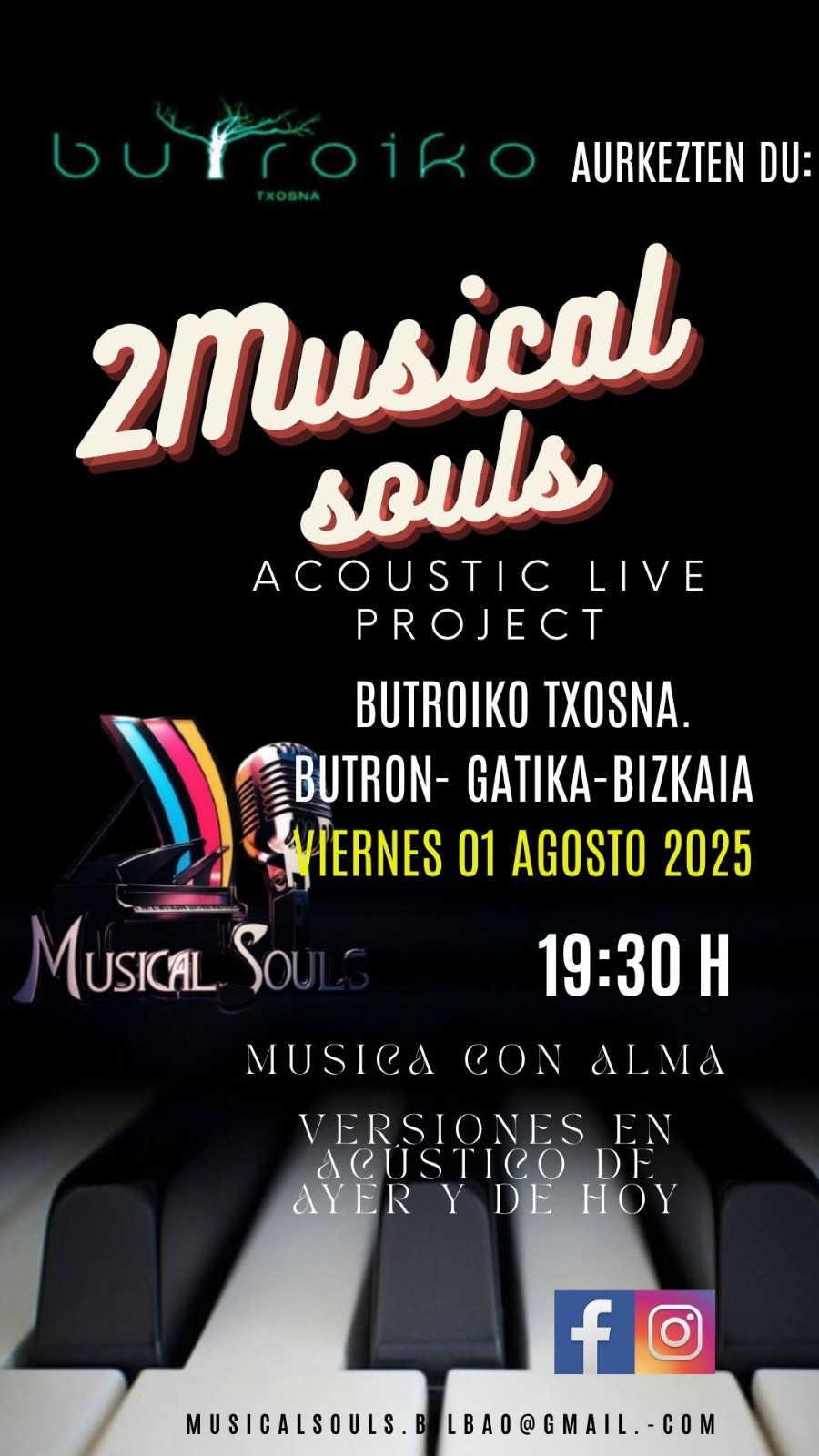 2MUSICAL SOULS en directo