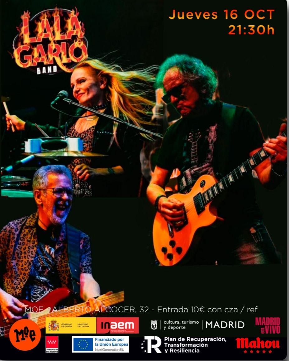LALA GARLO BAND en MOE CLUB