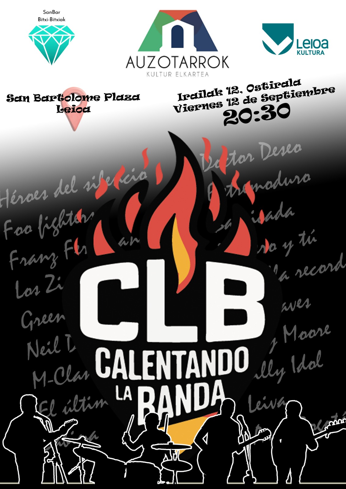 Calentando La Banda en Leioa
