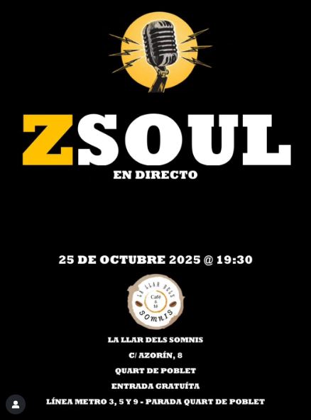 ZSOUL en La Llar Dela Somnis