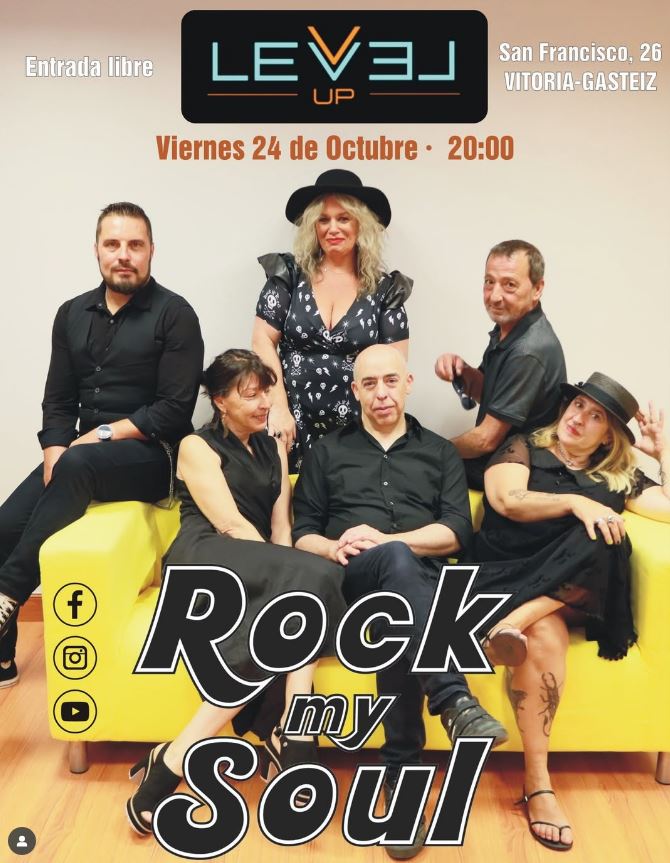 Rock my Soul en Level Up (Vitoria-Gasteiz)