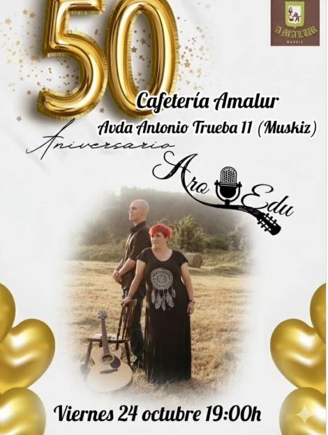 Aro y Edu en Cafeteria Amalur