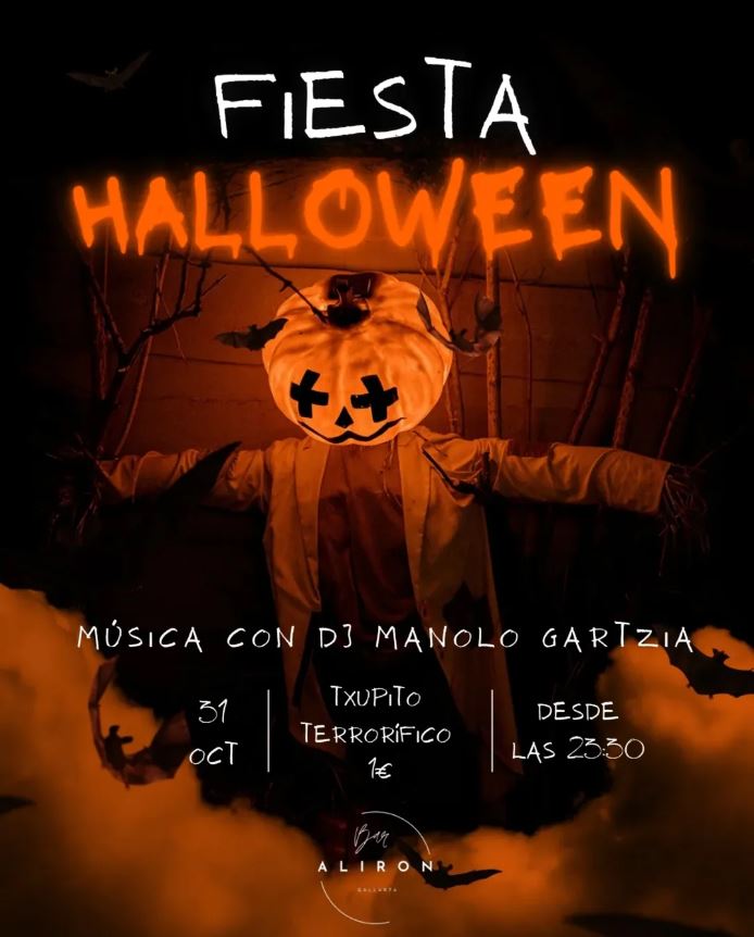 DJ Manolo Gartzia en Bar Aliron 🎃