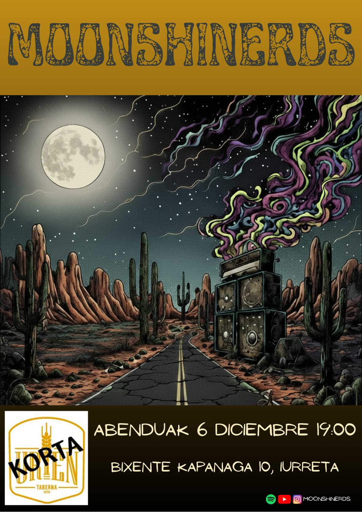 Moonshinerds en Korta Taberna 🎶🔥