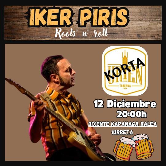 IKER PIRIS Roots 'n' Roll en KORTA Taberna 🎸