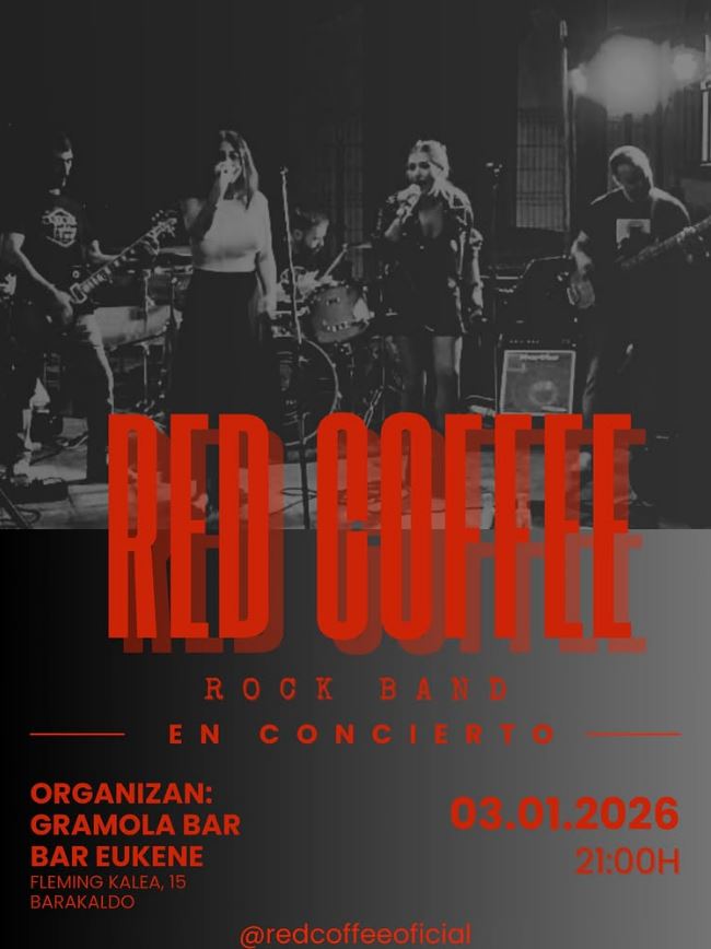 Red Coffee en Gramola Bar !! 🤘🏻